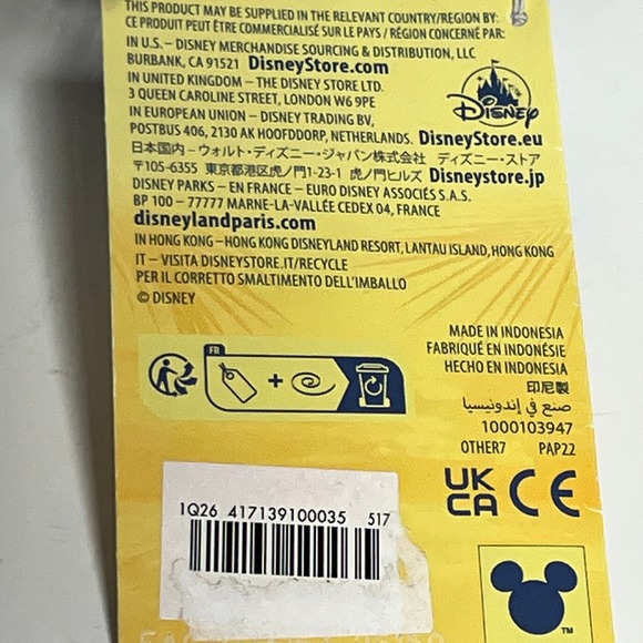 Disney Store Lilo & Stitch Articulated Figure 6 Inch Experiment 626 Blue Toy NWT - Picture 8 of 9